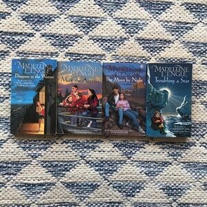 Vintage Madeleine L’Engle Meet the Austins Dragons in the Waters Troubling Star
